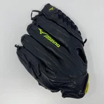 Mizuno GPL1250F1 Prospect Series 12.5" Baseball Glove Black Yellow Right Hand. Fixed Price $26.99.