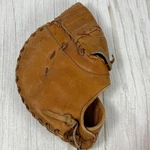 Vintage Hutch B660 12 " Baseball Softball First Mitt Glove Rht Brown Korea. Fixed Price $17.00.