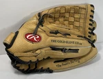 Rawlings Leather Baseball Softball Glove RBG36T 12 1/2" Brown Tan Basket Web. Fixed Price $19.95.