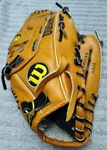 Wilson Elite Series A1651 Baseball Glove Mitt Right Hand Throw Leather 13". Fixed Price $14.99.