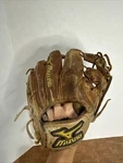 Mizuno Brown Tan Right Hand Throw Glove Gcp 40S 11.25 Inches Baseball Mitt Rht. Fixed Price $65.57.