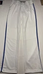 Adidas Icon Pro White W/royal Blue Piping Open Hem Baseball Pants Youth Boys Xl. Fixed Price $21.95.