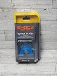 Shock Doctor Braces Strapless Mouthguard, Upper & Lower Protection, Youth, Blue. Fixed Price $9.19.