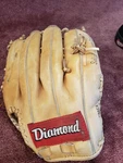 Diamond Pro Series Model #D2025 Baseball Glove Snap Action Left Hand Throw. Fixed Price $14.99.