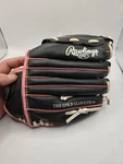 Rawlings Players Series 1/2" Right Hand Throw Black & Pink Glove PL105PW. Fixed Price $10.36.