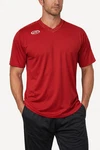 Rawlings Jersey Mens Short Sleeve Polyester Athletic Blank Custom Red Sz. Fixed Price $9.60.