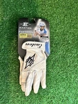 Easton Girls Fast Pitch Batting Glove Pair Youth Medium White New. Fixed Price $12.00.