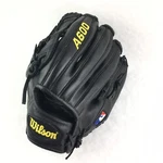 New Wilson A600 Glove Lht Black Leather In A0602 BB12. Fixed Price $49.88.