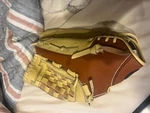 Primed In Baseball Glove PRD1400NB Brown And Tan New Left. Fixed Price $40.00.