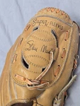 Stan Musial Baseball Glove Hall Of Fame Vintage Wards Hawthorne #60-21224 Rht. Fixed Price $38.50.