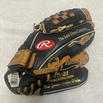 Rawlings Alex Rodriguez PM105 10.5" Rht Youth Baseball Tee Glove Black Tan. Fixed Price $21.99.