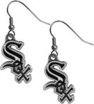 Chicago White Sox Mlb Logo Dangle Earrings By Siskiyou Free Shipping. Fixed Price $7.69.