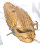 Spalding Softball Glove 42-5316 Classic Ez-flex Leather Lht Lefty Vintage. Fixed Price $18.89.