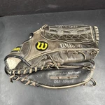 Wilson Optima OS1 A9850 Glove Gray Dual Hinge Pocket Rht Power Snap Softball. Fixed Price $13.49.