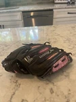 Mizuno Finch Gpp 1008 10" Leather Youth Baseball Softball Glove Pink & Black Rht. Fixed Price $9.50.