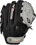 Nwt Mizuno Franchise Women's 12.5" Fast Pitch Glove Black Grey Right Hand Throw. Fixed Price $84.77.