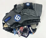 Wilson A0650 SG12 12" Top Grade Leather Baseball Glove Black (rht). Fixed Price $33.96.