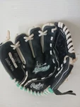 Rawlings Fastpitch Softball Leather Palm FP110BW Inch Right Hand Throw Glove. Fixed Price $10.49.