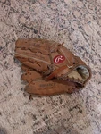 Rawlings Left Handed Baseball Glove RBG6BCF 12.5 Inches Broke. Fixed Price $12.99.