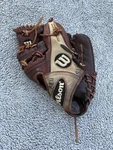 Wilson Pro Soft Yak 11.5 A1500BB1786 Ecco Leather Baseball Glove Right Rht. Fixed Price $59.99.