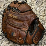 Wilson Baseball Catchers Mitt Right Hand Throw A730 Leather Rht Fair Condition. Fixed Price $29.95.