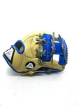 Custom Akadema Torino Series 11.5 Inch Blonde Blue Gray Baseball Glove Rht. Fixed Price $330.00.