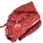 Rawlings Highlight Series H120S Youth Red Baseball Softball Glove Rht. Fixed Price $34.99.