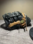 Wilson A500 ABM12 Baseball Softball First Mitt Left Throw Butter. Fixed Price $85.00.