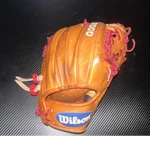 Wilson A2000 1789 11.5 Leather Baseball Glove Tan Red Finger. Fixed Price $150.00.