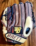 Brett Bros 12.5" Rt Hand Throw PSG-OS-125 Softball Baseball Glove Pro Master. Fixed Price $30.00.