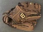Wilson A600 Series A0600 TR125 Baseball 1/2 Glove Rht Black Used. Fixed Price $39.99.