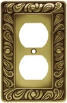 Franklin Brass Antique Paisley Single Duplex Wall Plate 3 Pack. Fixed Price $28.65.