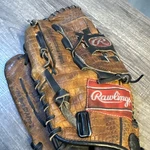Rawlings Rpt 14" Left Hand Thrower Baseball Glove Mitts Brown Ecu. Fixed Price $80.00.