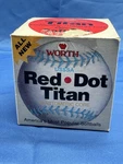 Worth Red Dot Titan Slow Pitch Softball Brand Detroit Classic Open Box. Fixed Price $8.00.