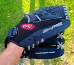 Rawlings Renegade Black R125BGS Slow Pitch Softball Outfield 12.5" Glove Rht. Fixed Price $21.00.