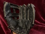 Nice 1987 Rawlings American USA-7 Black Baseball Glove Rht 12" With Silver Stamp. Fixed Price $37.95.