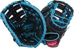 Baseball Glove Rawlings R9 Series 13 First Mitt Right Hand Black Throw Blue. Fixed Price $259.99.