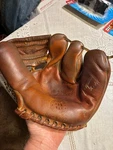1950'S Willie Puddin Head Jones 3 Finger, Rht, Baseball Glove #60-4202, Nm, Ln!!. Fixed Price $179.99.