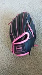 Franklin 9" Inch Tee Glove Black Pink Right Hand Throw Rht Baseball Mitt. Fixed Price $14.99.