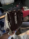 Mizuno GFN1250B4 Glove - Brown. Fixed Price $50.00.