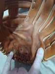 1980'S Wilson A2931 Pro Special George Brett Baseball Glove Left Rh Throw. Fixed Price $20.00.