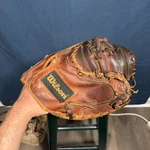 Wilson Pro Staff Gold Psg A2311 Catchers Glove Leather Right Hand Throw Mitt. Fixed Price $44.99.