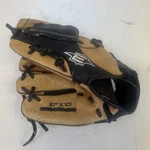 Easton Z-flex ZFX10 10" Pattern All Leather Glove Off White And Black Lht. Fixed Price $6.99.