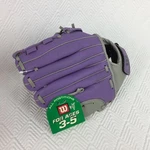 Wilson T-ball Glove Mitt 10" Girls Purple AD200 CAT10 Ages 3-5 Positions New. Fixed Price $12.99.