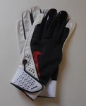 Nike Alpha Text Batting Gloves Adult Unisex Midnight Navy/white/red Large. Fixed Price $29.95.