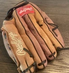 Rawlings Rht Renegade R125R Leather Baseball Softball Glove 1/2". Fixed Price $19.50.