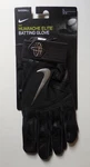 Nike Huarache Elite Batting Gloves Adult Unisex Black/black/chrome Large. Fixed Price $34.95.