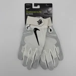 Nike Huarache Elite Batting Gloves Textured Palm White Xl Brand New PBG642-102. Fixed Price $39.99.