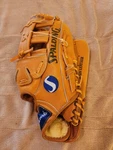 Spalding Softball-"baseball"-glove-left Hand-crescent Web-top Grain LEATHER-13". Fixed Price $74.99.