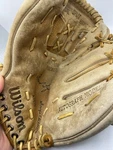 Wilson A2270 Autograph Model Split Hinge Baseball Glove Right Handed Thrower. Fixed Price $22.00.